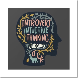 INTJ - Introverted, Intuitive, Thinking, Judging Posters and Art